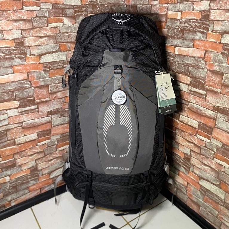 Osprey Atmos AG 50 S22 Ransel Hitam 50L Second