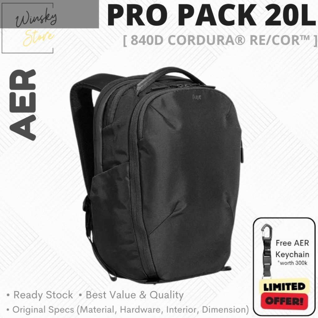 AER PRO Pack Backpack | 20L- 840D Cordura - Backpack Tas Bag EDC