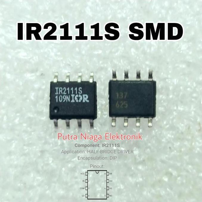 IC IR2111S SMD SOP8 MOSFET AND IGBT DRIVER HIGH QUALITY