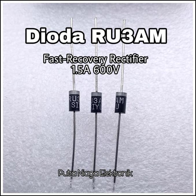 DIODA RU3AM FAST-RECOVERY RECTIFIER RU 3AM 1.5A 600V