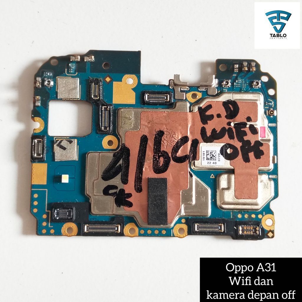 Oppo A31 4GB/64gb original hidup no sandi minus kamera