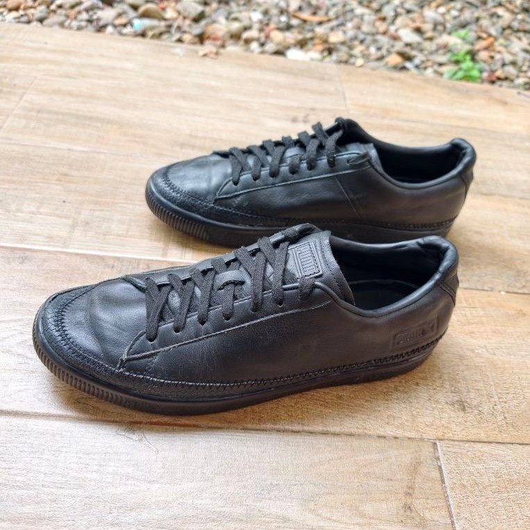 Preloved Sepatu Puma Full Black Size 44
