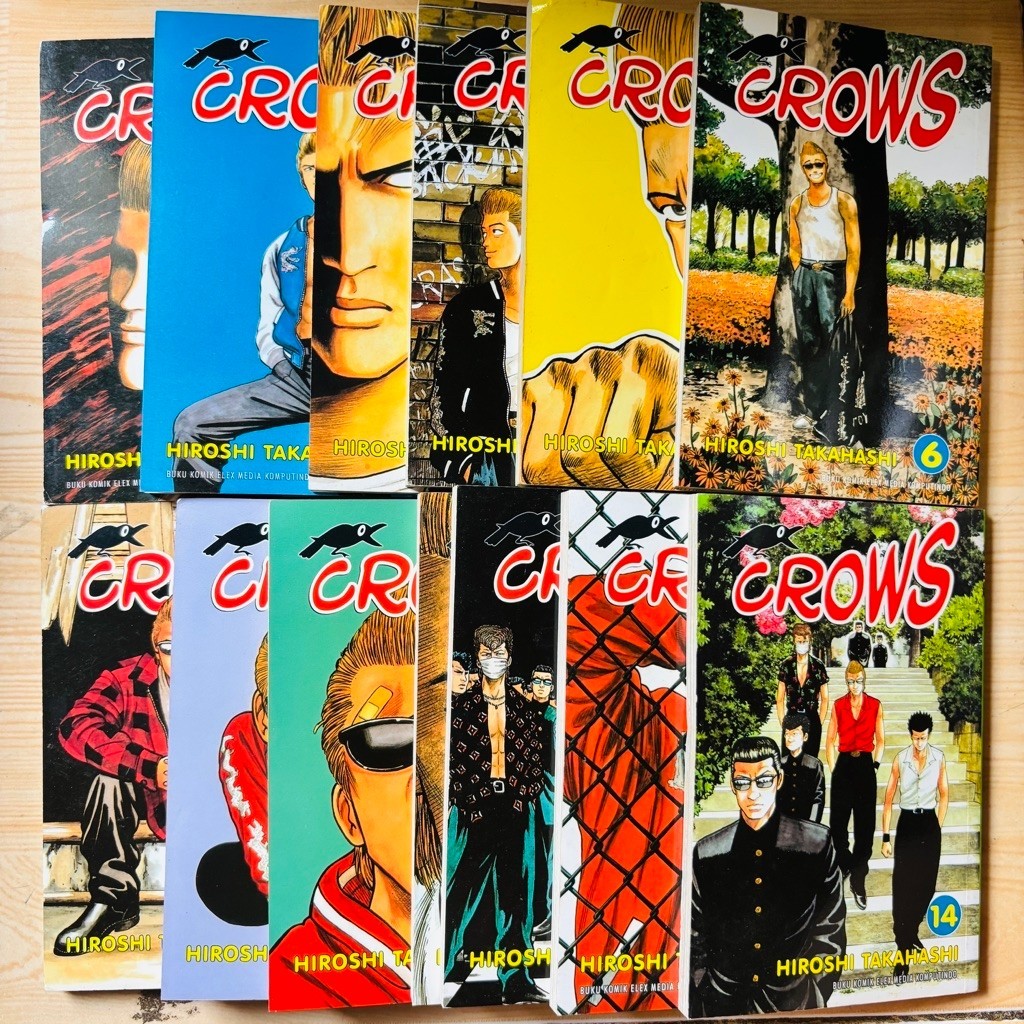 Komik Crows by Hiroshi Takahashi Vol Cabutan