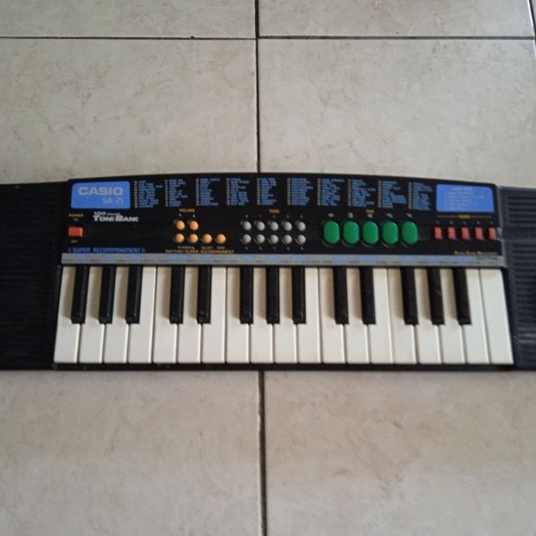 piano Casio sa 21 bekas normal