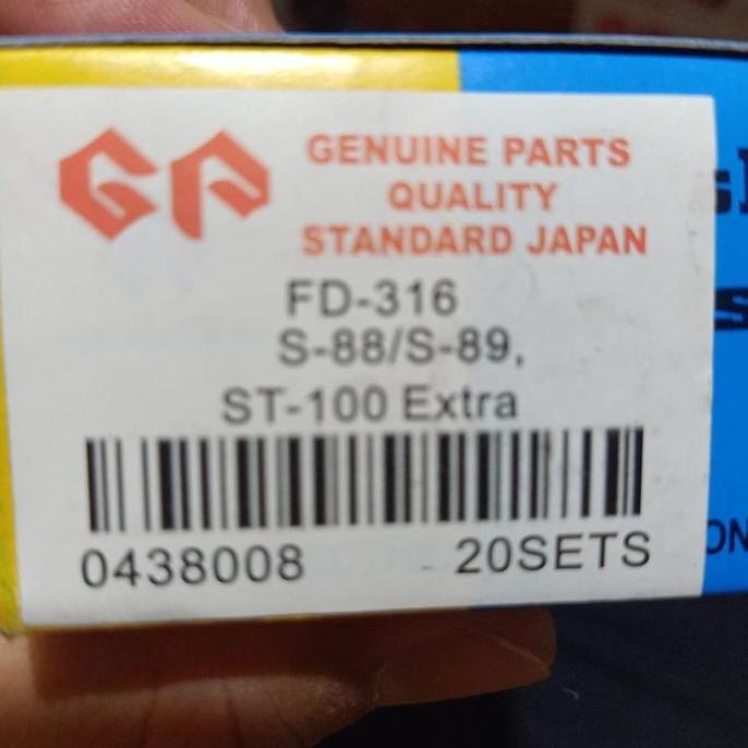 CARBON BRUSH ALTERNATOR FD316 AVANZA XENIA RUSH GRANMAX LUXIO 20SET MURAH