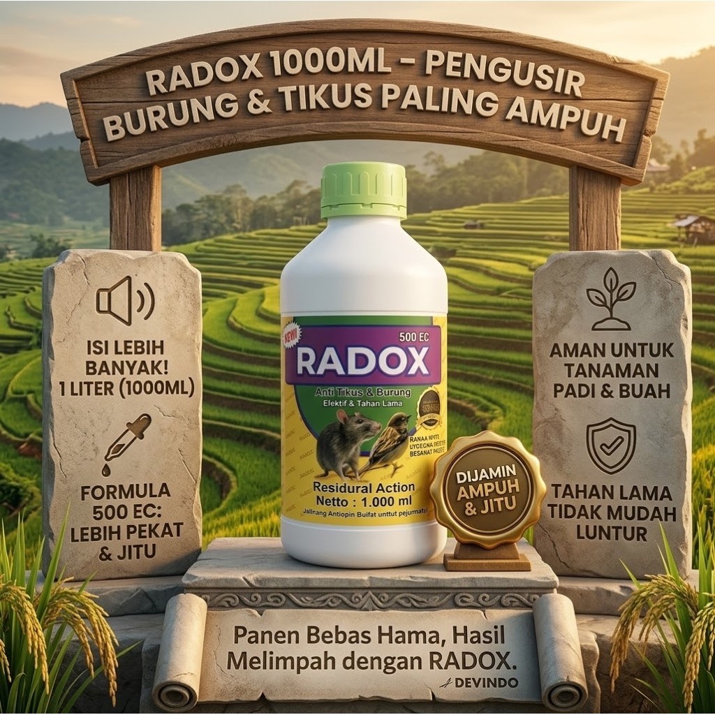 RADOC PENGUSIR TIKUS DAN BURUNG 100ML