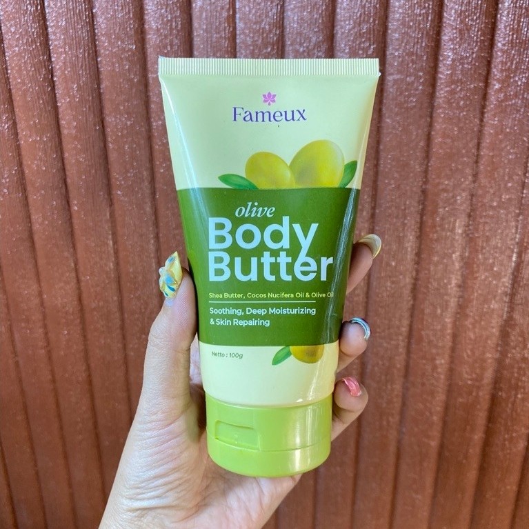 [PRELOVED] BODY BUTTER FAMEUX OLIVE 100gr