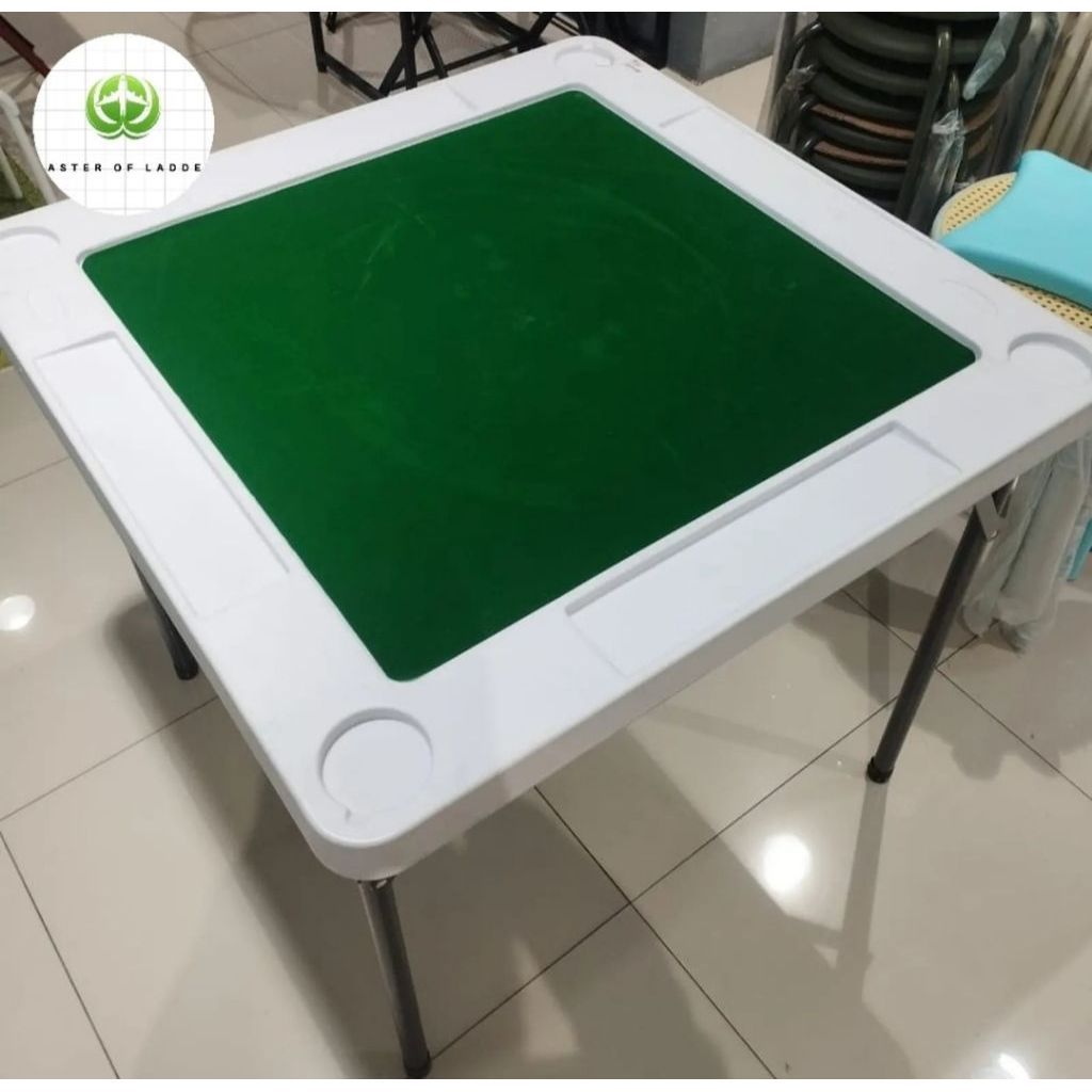 Krisbow meja mahjong /meja poker/meja lipat serbaguna/Meja teras Anak