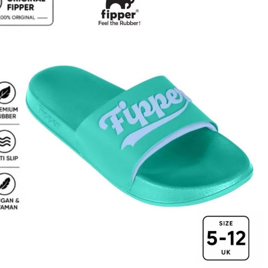 Fipper - Slip On Ace Green ( Macaw ) / Green  ( Macaw ) / Blue ( Echo)