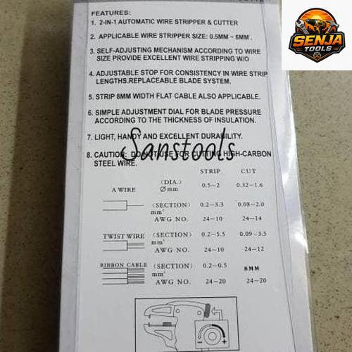 tang kupas kabel Prohex Germany / cable wire stripper pengupas tajam
