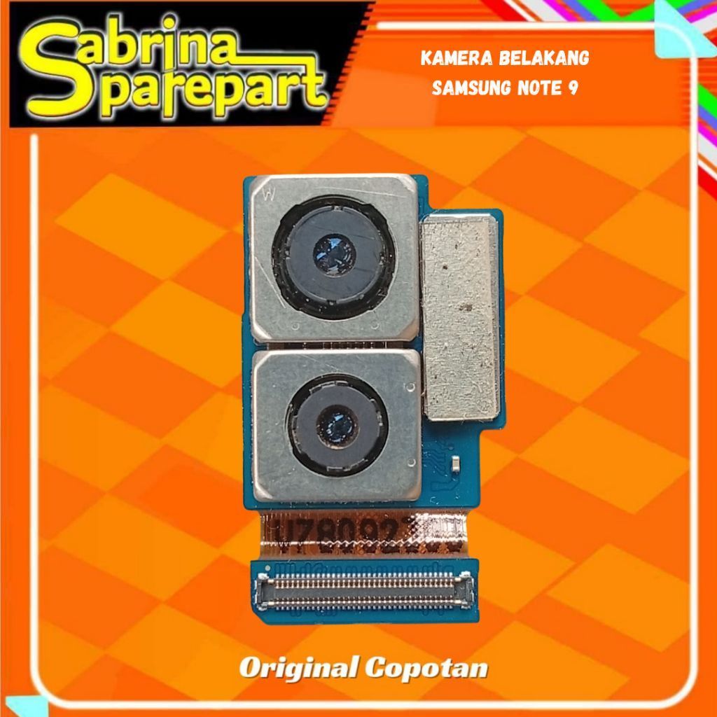Kamera Belakang Samsung Note 9 Second Original Copotan