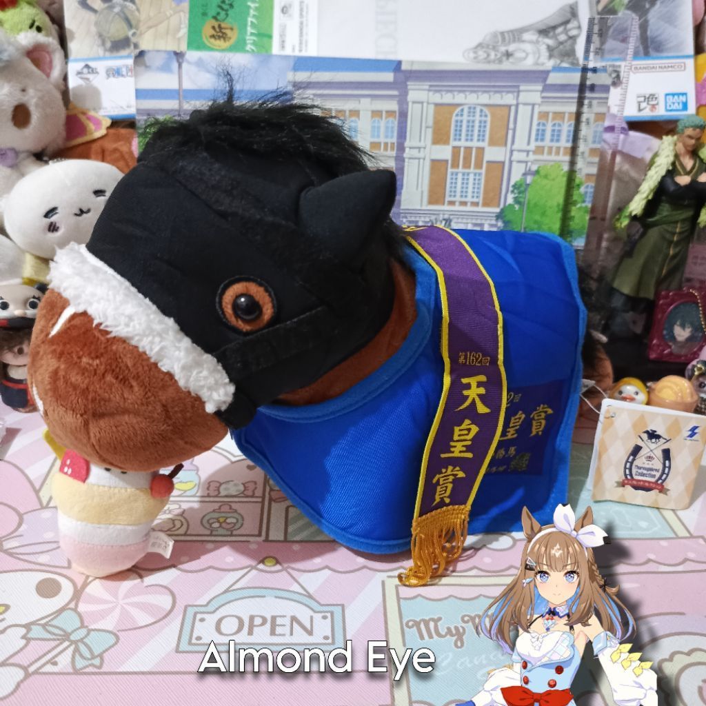 Almond Eye Thoroughbred Collection Plush Uma Musume Kuda Balap SK Japan