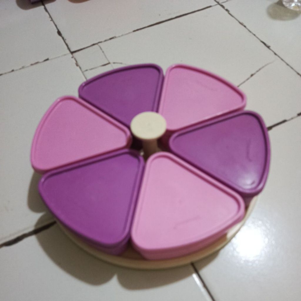 Rantang jumbo 3 susun Tupperware second