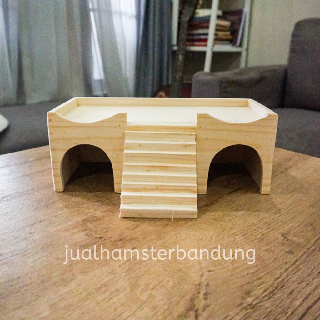 Rumah Panggung Hamster Kayu | Rumah Panggung Bertingkat Kayu