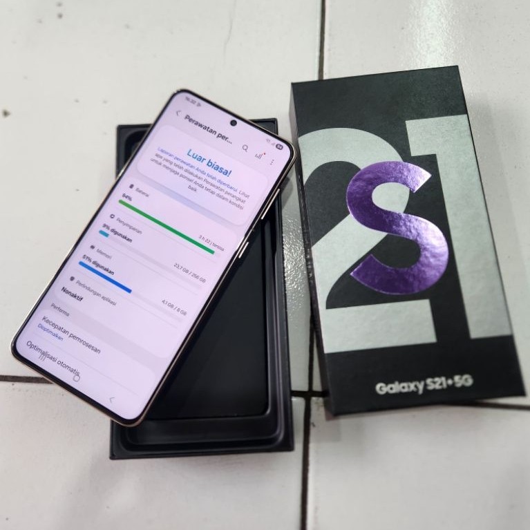 SAMSUNG Galaxy S21 Plus 8/256GB Second eks ResmiViolet