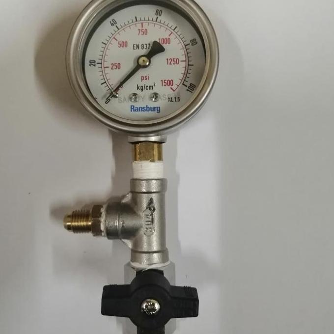 Alat Flushing Nitrogen dan test tekanan 5 mtr