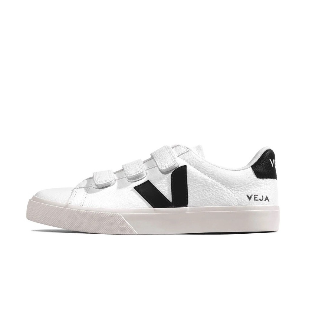 Veja Recife Logo Chromefree White Black