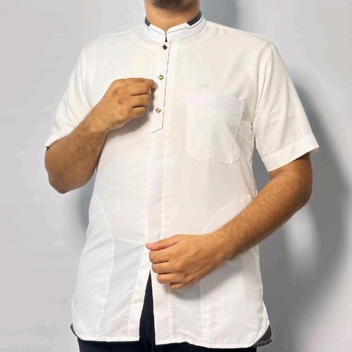 New Koko Lengan Pendek Koko Bahbus Lengan Pendek