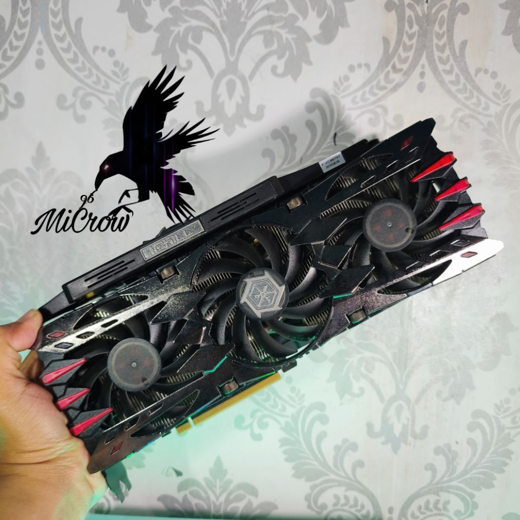 VGA Nvdia GTX 980 Ti 6gb 384bit DDR5 DX 12 bisa libas Streaming editing gaming GTA Pes Fifa dll #Tag