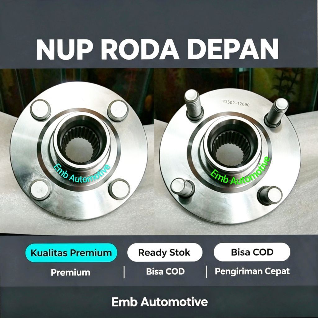 NUP NAP RODA DEPAN AS RODA DEPAN GREAT GRECO COROLLA COROLLA TWINCAM 1.6 AE 91 AE92  AE95 AE101 111 