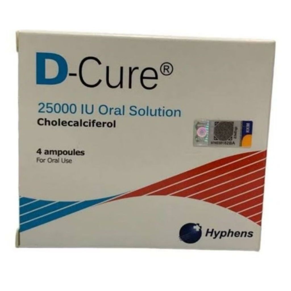D-Cure 25000 IU | DCure | D Cure Ready Stok