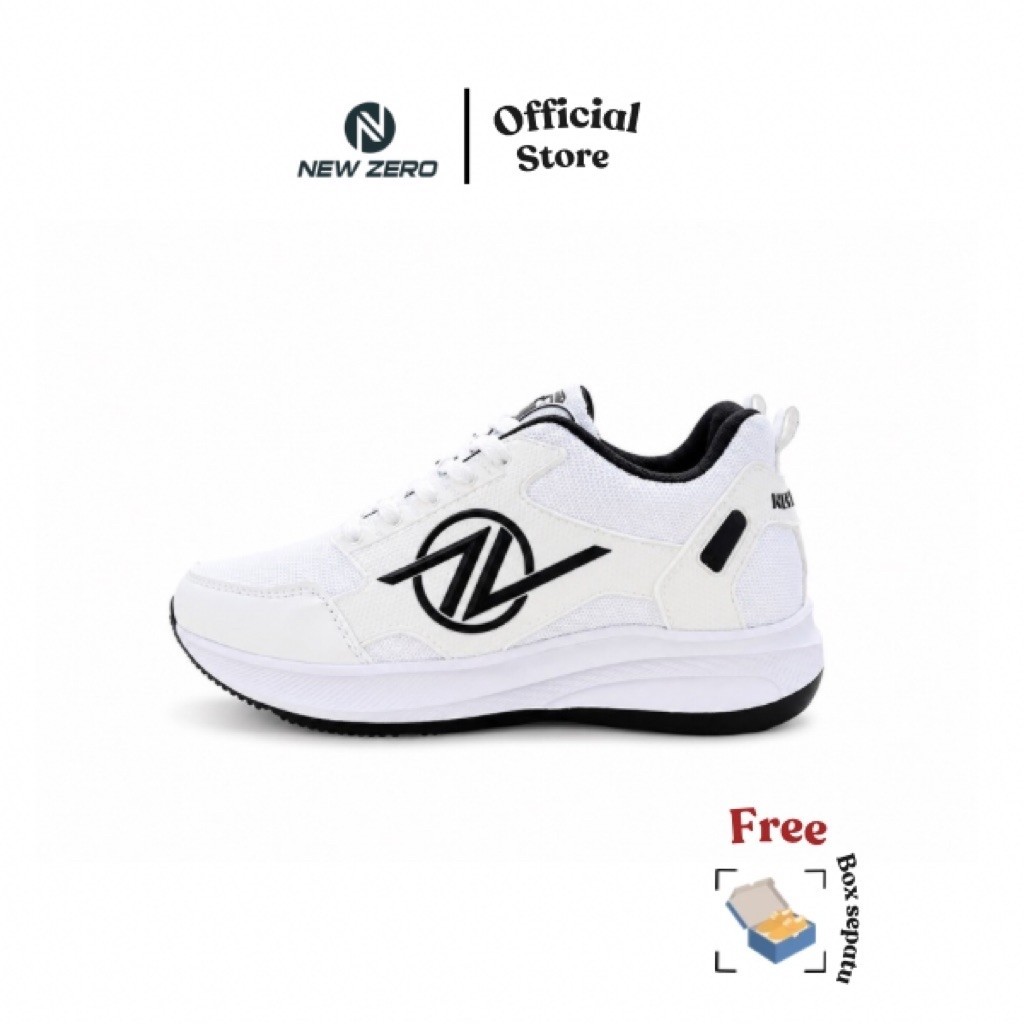NEW ZERO Sepatu RUNNING Pria Dan Wanita Bahan MESH Ringan Untuk Kenyamanan Aktivitas Seharian Anda