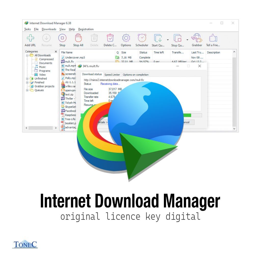 Lisensi Internet Download Manager IDM Original Key | Authorized Reseller