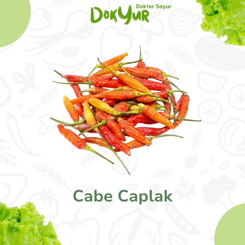Cabai Cabe Caplak / Setan 500gr Fresh - DokYur Sayur Lampung