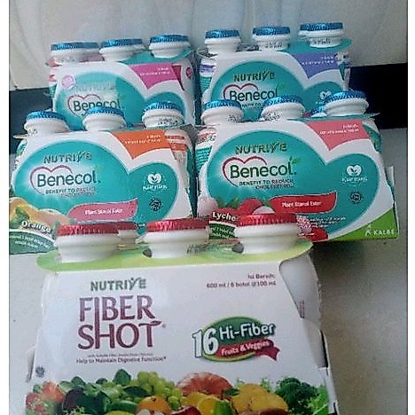 NUTRIVE FIBERSHOT BENECOL PENURUN KOLESTROL