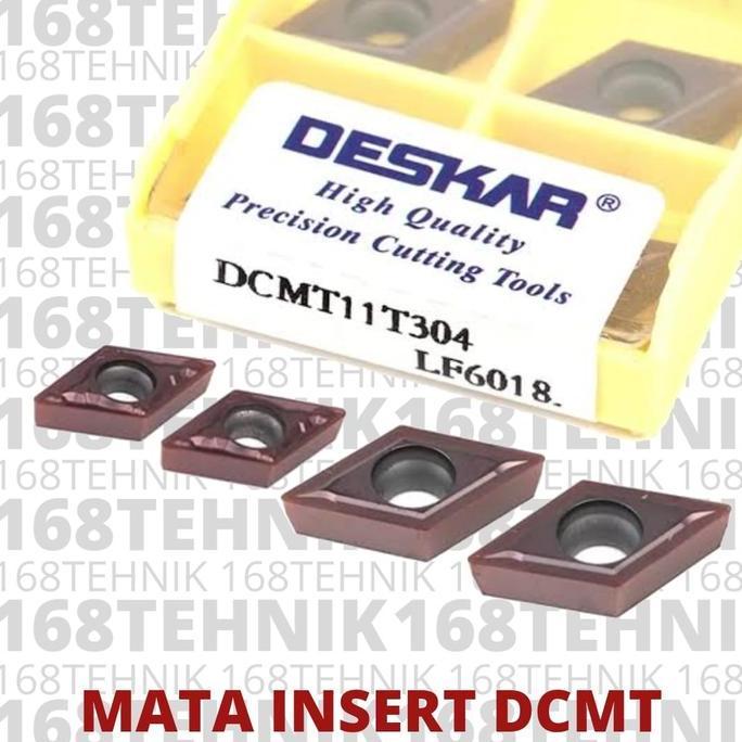 Pilihan - Mata Insert Dcmt / Insert Dcmt 070204 Mv Lf 6018 / Insert Dcmt 11T304 Lf 6018 / Mata Bubut