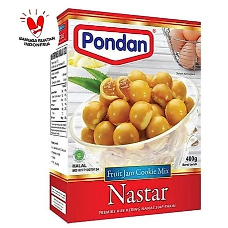 Pondan NASTAR 400 Gram Tepung Premix Nastar Halal