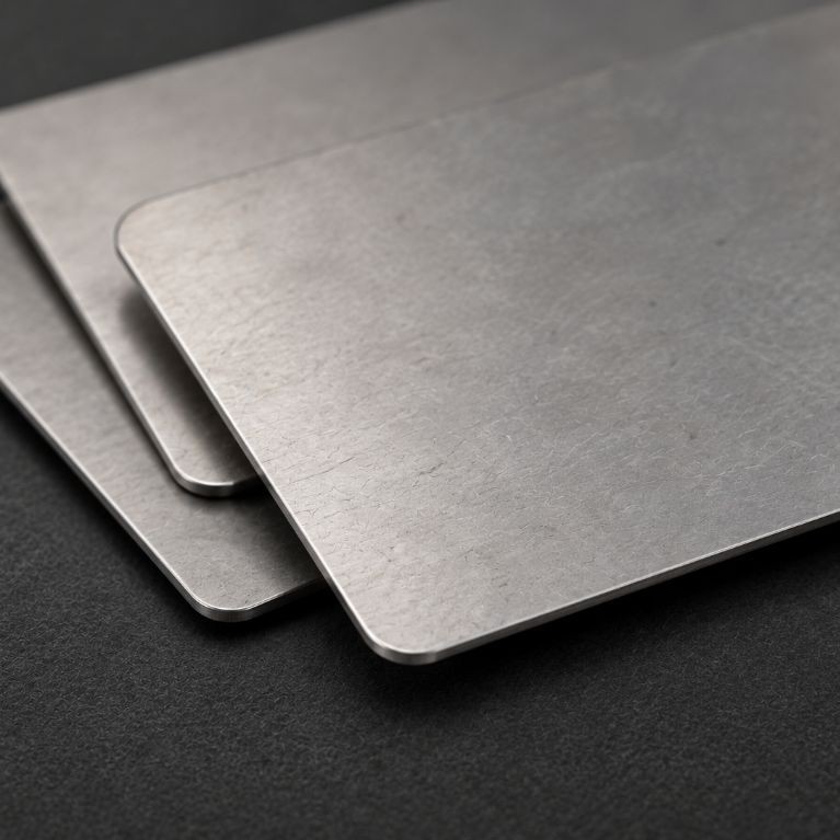 Material Titanium — Plat Titanium GR2 1 mm · 24 × 10 cm · Titanium — foto 3