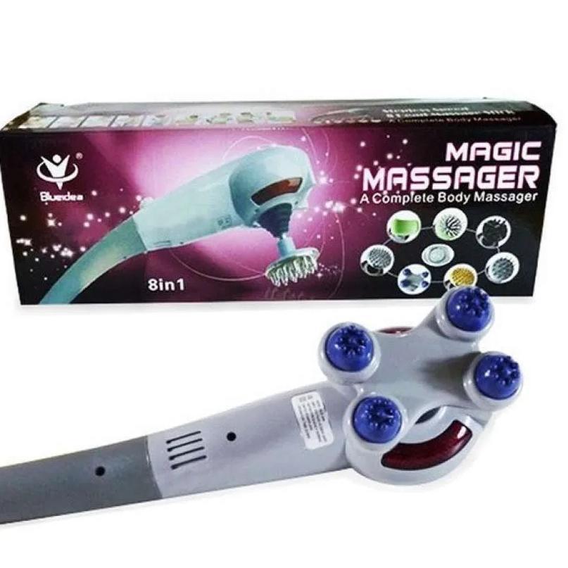 Magic Massage 8IN1 Alat Pijat Seluruh Badan Reflexi Otomatis Alat Terapi Kesehatan