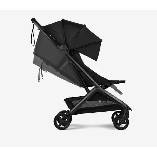 1Kondangjayabadi - Bugaboo Butterfly Stroller V2 2 Versi 2 Latest Version - Chassis Black Stormy Blu