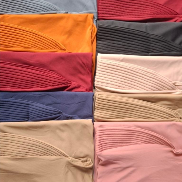 Bergo Sport Jumbo Pad Jersey Premium, Halus, Ringan, Bahan Dingin | MIX WARNA | 5 Pcs | 10 Pcs | 20 