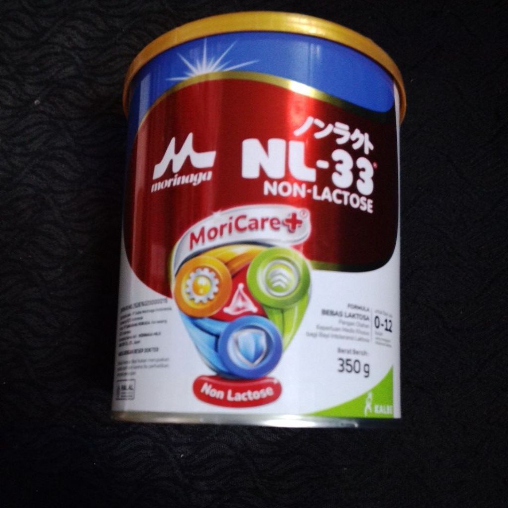 Morinaga NL 33 non lactose 350gr exp feb 2028