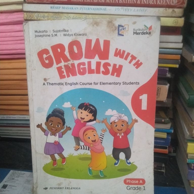 Grow With English 1 Phase A Kurikulum Merdeka / Buku Grow With English