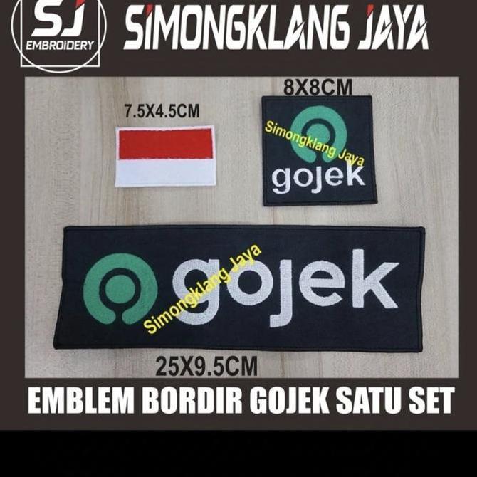Wwg- Emblem/Logo Bordir Gojek