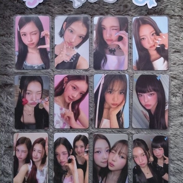 hearts2hearts focus rulebook photocard set