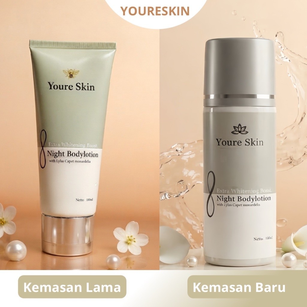 YOURESKIN [ Original] Handbody Pemutih | Handbody Whitening | Handbody Pencerah Kulit