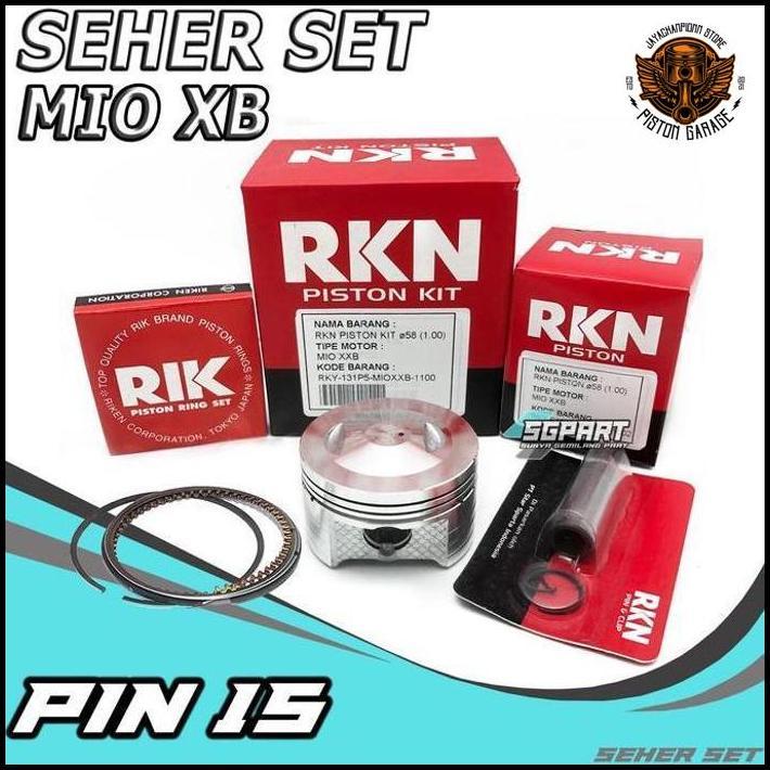 Seher Set Mio Xb 53.5 54 54.5 55 55.5 56 Pin Pen 15 Rkn Harga Khusus