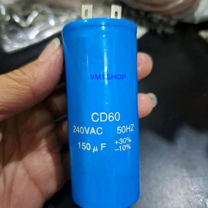 Kapasitor 150 uF Buat Mesin Potong KM