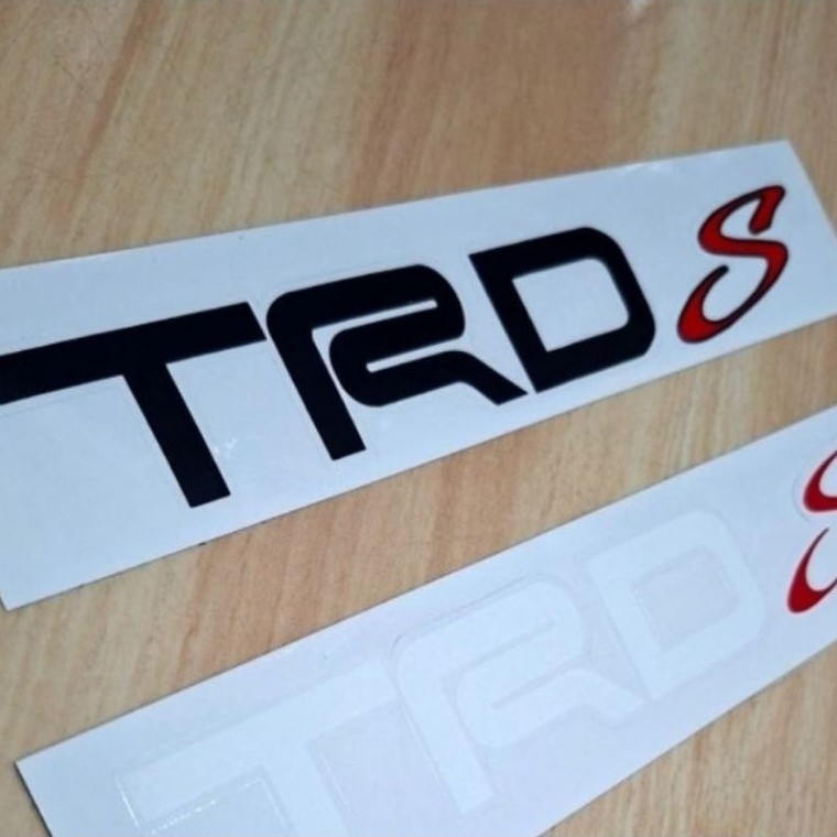 Stiker TRD S Agya Ayla