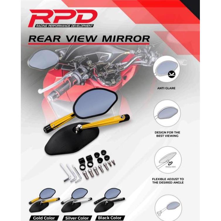 HARGA DISC - RPD kaca Spion Anti Glare Nmax Pcx R25 ninja Cbr vixion adv variasi