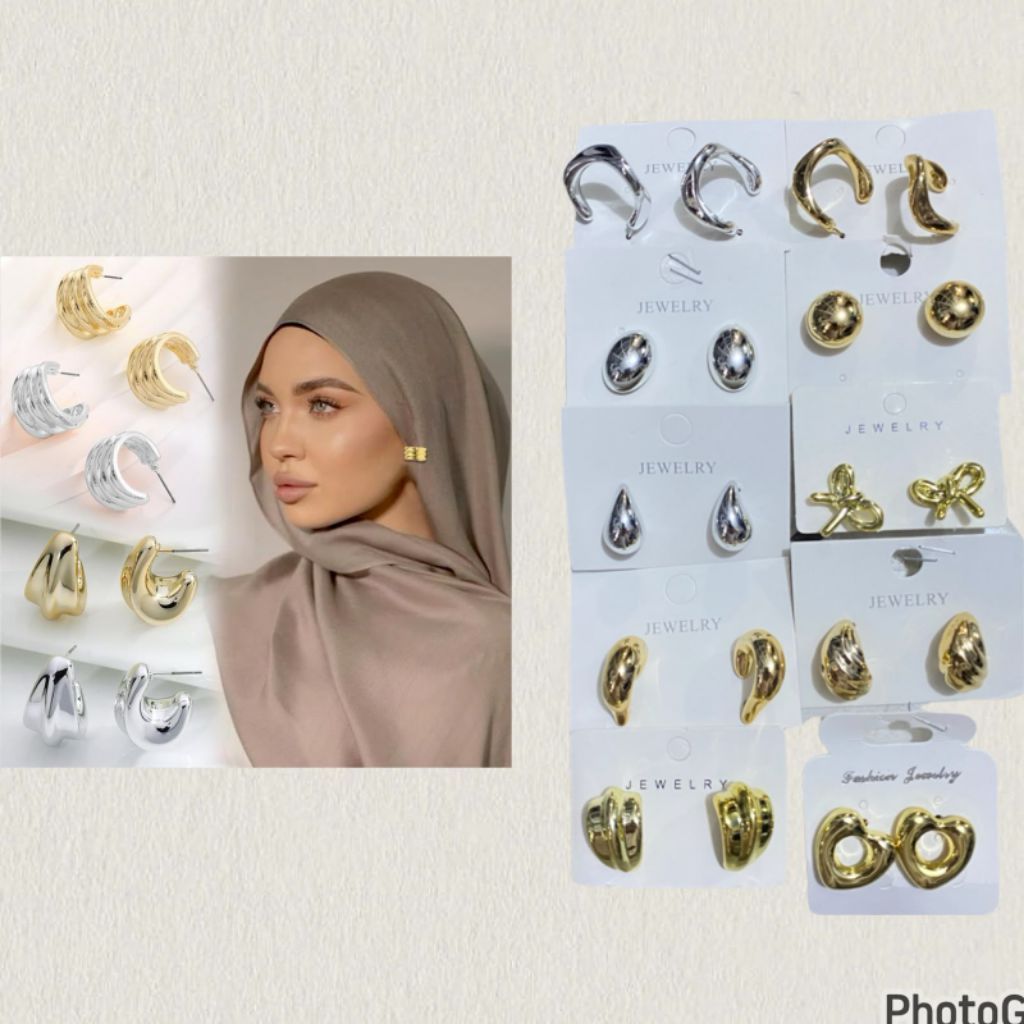 Anting hijab/anting anting hijab/aksesoris hijab