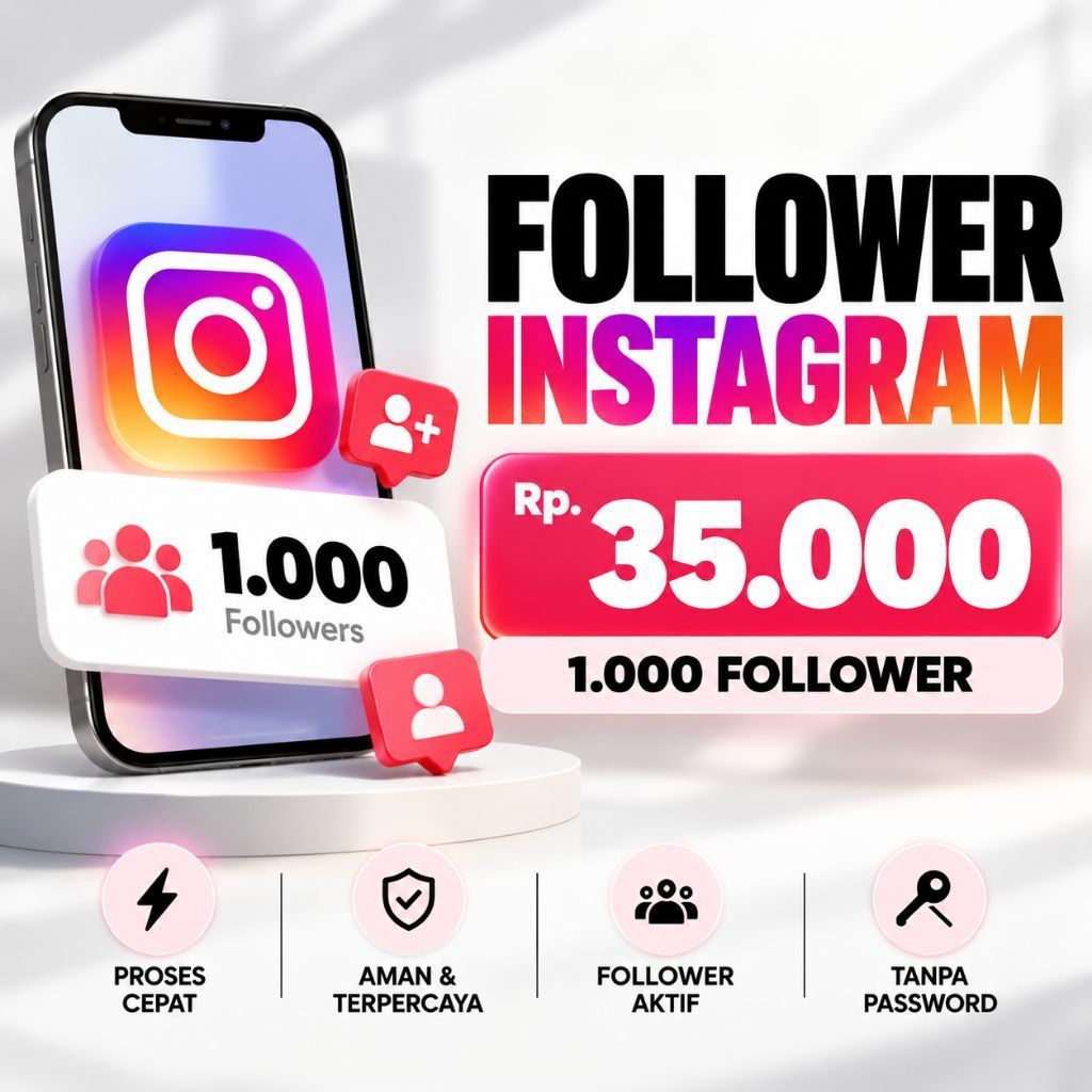 Follower Instagram Berkualitas Permanen