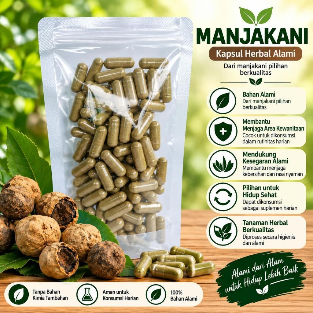 MANJAKANI  100 kapsul curah herbal