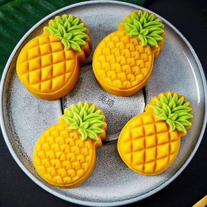 CETAKAN COOKIES NASTAR / BENTUK NANAS // CETAKAN KUE KUKIS BENTUK NANAS