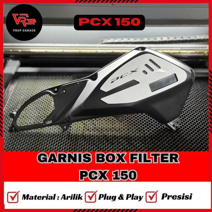TERBARU VRGP Garnis Box Filter PCX 150/ Garnish Box Filter PCX 150/ Aksesoris Murah PCX 150