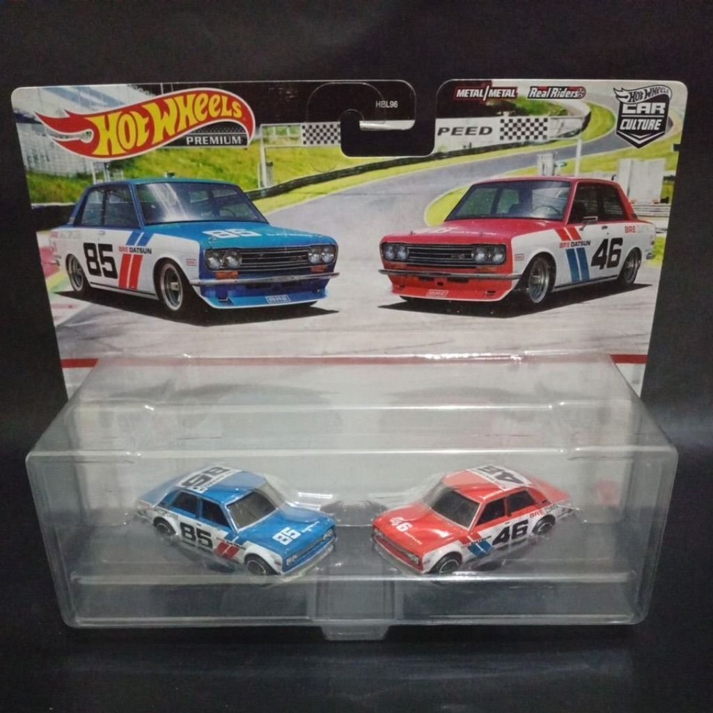 Hot wheels premium 2 pack 71 Bre Datsun 510 71 Bre Datsun 510
